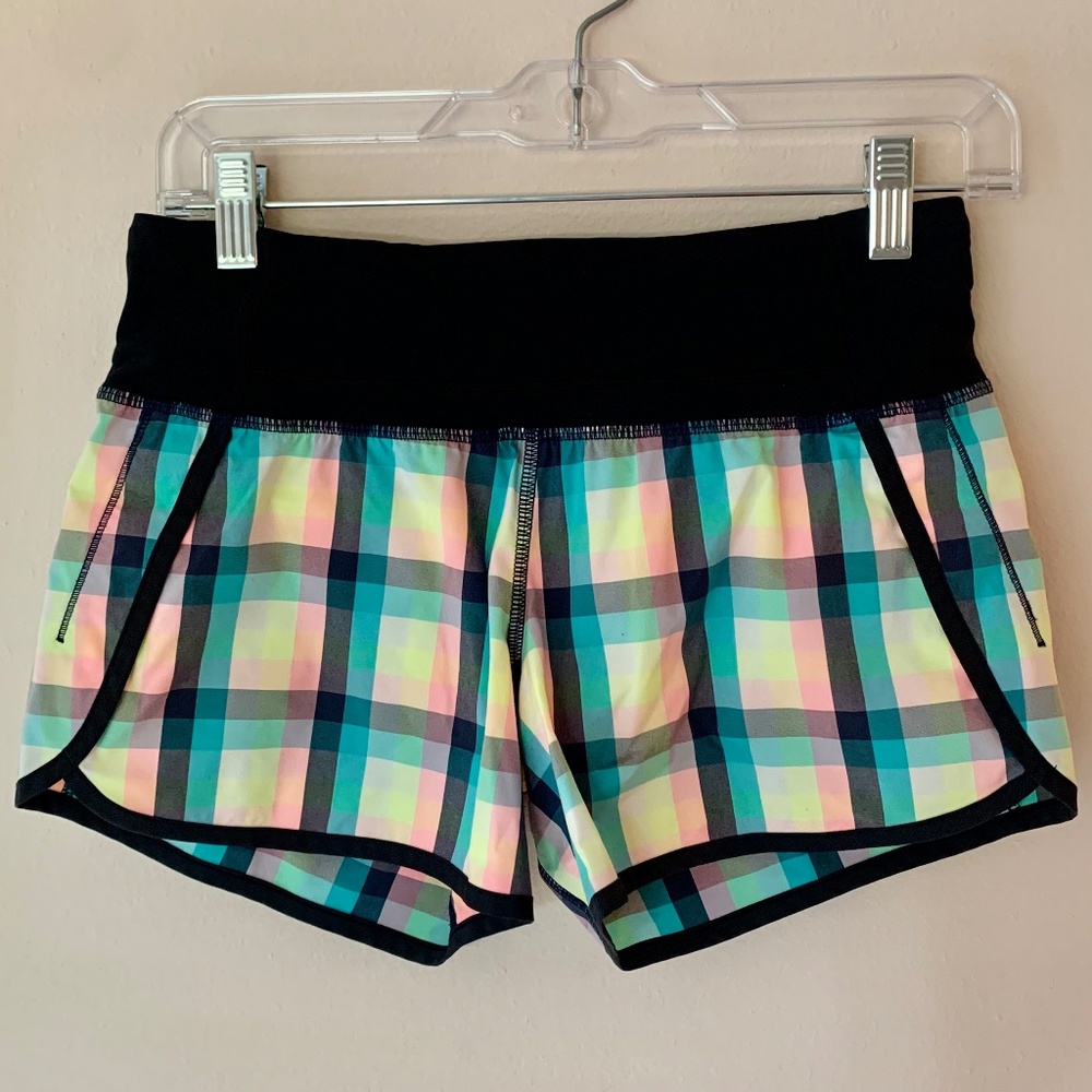 Lululemon speed up short, size 2